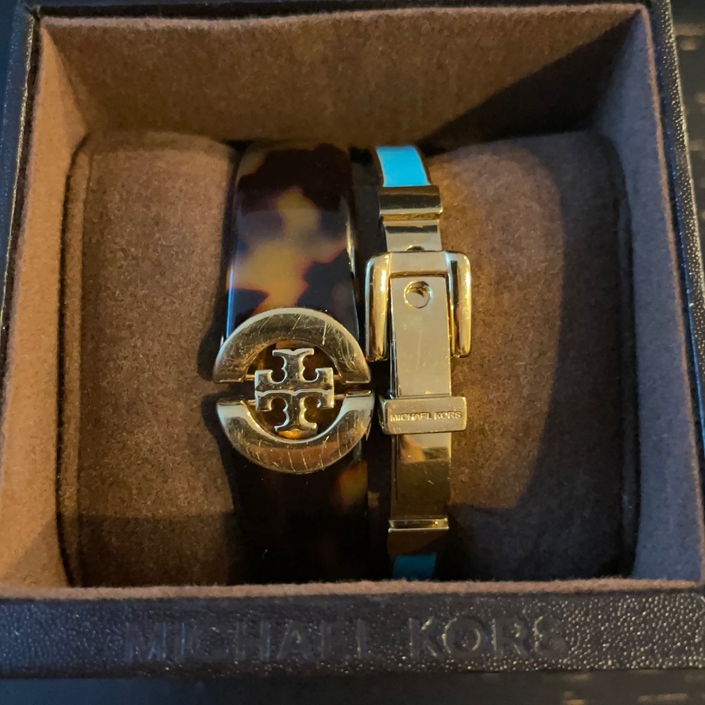Michael Khors & Tory Burch bracelets bundle